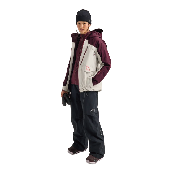 BURTON ウェア バートン  Women's [ak] Swash Synthetic Insulated GORE-TEX 2L Jacket Rum Raisin/Chinchilla Gray 3075810EVG 26-27 スノーボードウェア 日本正規品