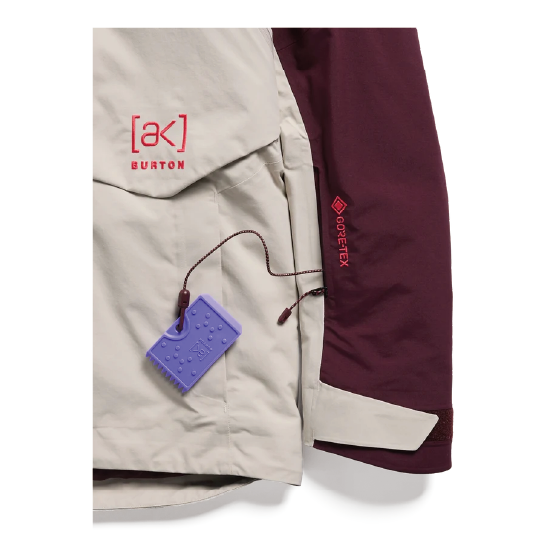 BURTON ウェア バートン  Women's [ak] Swash Synthetic Insulated GORE-TEX 2L Jacket Rum Raisin/Chinchilla Gray 3075810EVG 26-27 スノーボードウェア 日本正規品