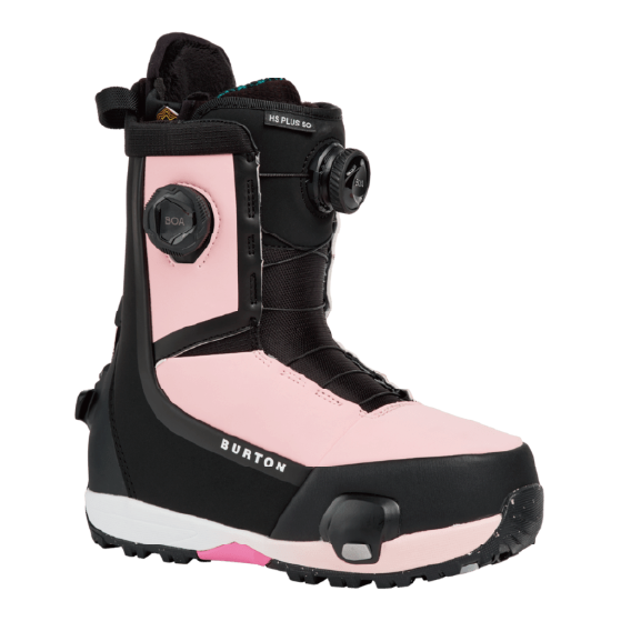 BURTON STEP ON ブーツ バートン ステップオン  Women's Highshot Plus Step On Black/Pink 307871174K 26-27 スノーボードブーツ 日本正規品