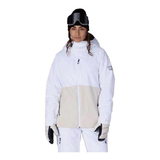 686 ウェア ロクハチロク WOMENS HYDRA™ THERMAGRAPH® JACKET WHITE COLORBLOCK M5WN325 26-27 スノーボードウェア 日本正規品