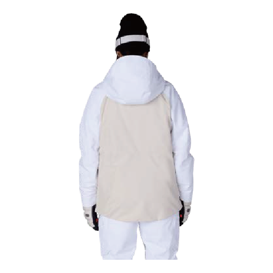 686 ウェア ロクハチロク WOMENS HYDRA? THERMAGRAPH? JACKET WHITE COLORBLOCK M5WN325 26-27 スノーボードウェア 日本正規品