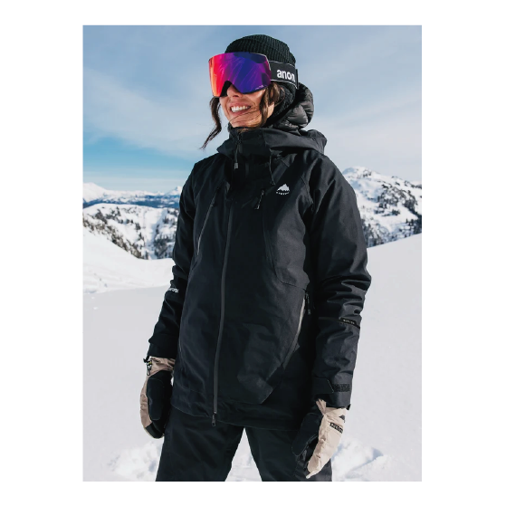 BURTON ウェア バートン  Women's Reserve GORE-TEX 2L Insulated Jacket Moondust Purple 3041210E9G 26-27 スノーボードウェア 日本正規品