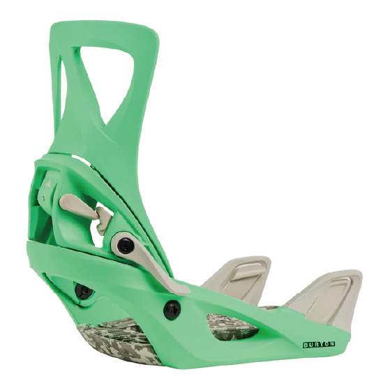 BURTON STEP ON ビンディング バートン ステップオン  Women's Step On Re:Flex Green Voltage 1728416E6R 26-27 バインディング 日本正規品
