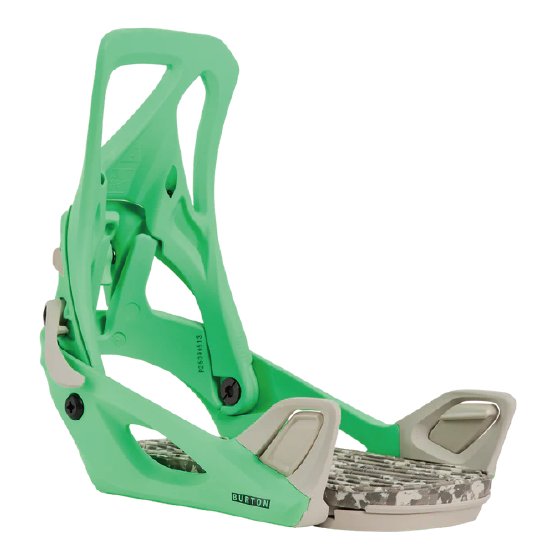 BURTON STEP ON ビンディング バートン ステップオン  Women's Step On Re:Flex Green Voltage 1728416E6R 26-27 バインディング 日本正規品