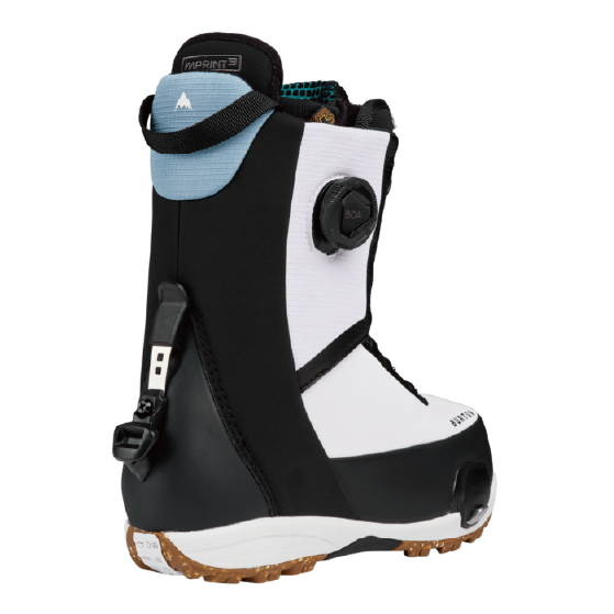 BURTON STEP ON ブーツ バートン ステップオン  Women's Waverange Plus Step On BLACK/WHITE 3078811A61 26-27 スノーボードブーツ 日本正規品