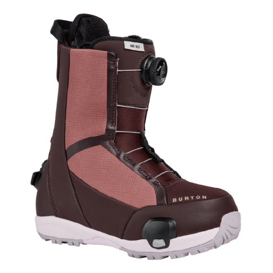 BURTON STEP ON ブーツ バートン ステップオン  Women's Waverange Step On Bear Hug Brown 3029811E5C 26-27 スノーボードブーツ 日本正規品