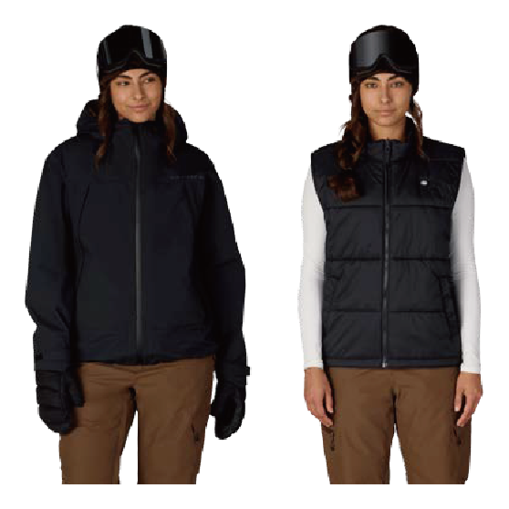 686 ウェア ロクハチロク WOMENS SMARTY® 3-IN-1 FRAMEWORK™ 3L JACKET BLACK M6WN341 26-27 スノーボードウェア 日本正規品
