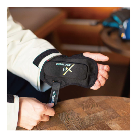 EBS エビス  WRIST GUARD XRD BLACK 4600135 26-27 日本正規品