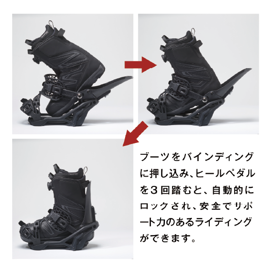 SALOMON ビンディング  XA SUPERMATIC Black L47940100 26-27 バインディング 日本正規品