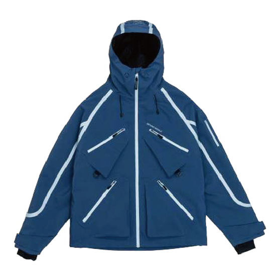 BEYOND MEDALS ウェア ビヨンド メダルズ  X Jacket Taped 3L Blue 23226305 26-27 スノーボードウェア 日本正規品