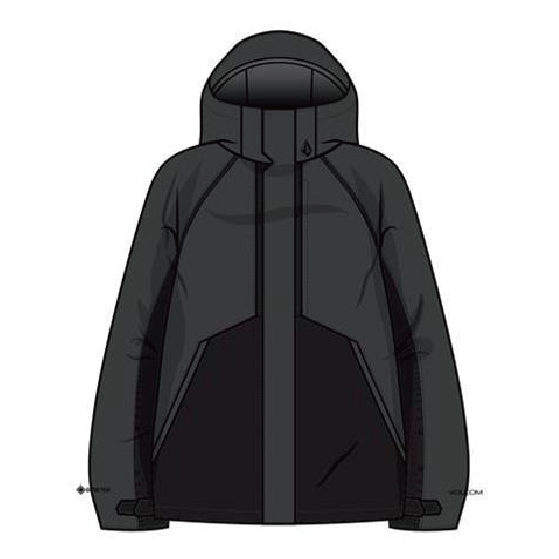 VOLCOM ウェア ボルコム  YOURFAV BAGGY GORE JKT DGY V_H0652650 26-27 スノーボードウェア 日本正規品
