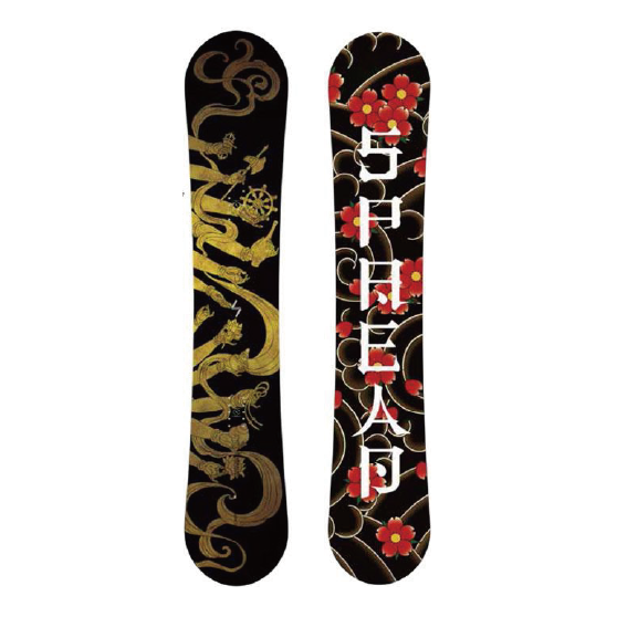 SPREAD スノーボード スプレッド ZERO CAMBER 26-27 板 日本正規品