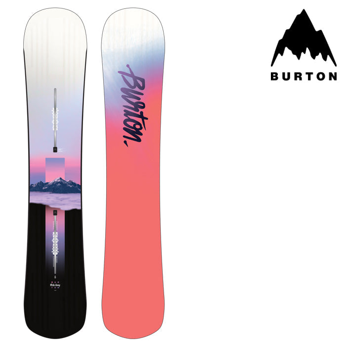 BURTON WOMEN'S バートン スノーボード 板 23-24 HIDEAWAY Flat Top ハイドアウェイ フラット ウィメンズ 女性 SNOWBOARD 日本正規品 即日発送