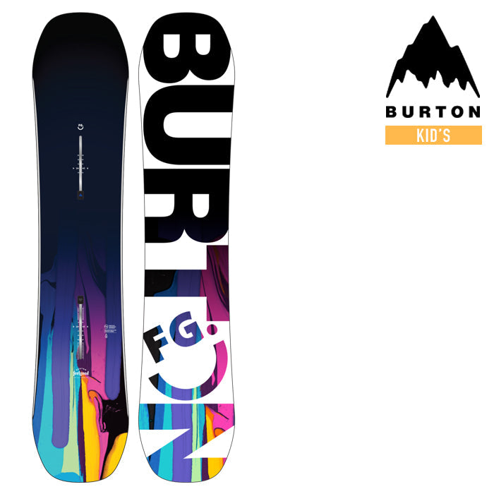 BURTON KIDS' バートン スノーボード 板 23-24 FEELGOOD SMALLS PurePop Camber フィールグッド スモールズ キャンバー キッズ YOUTH 子供 日本正規品 予約