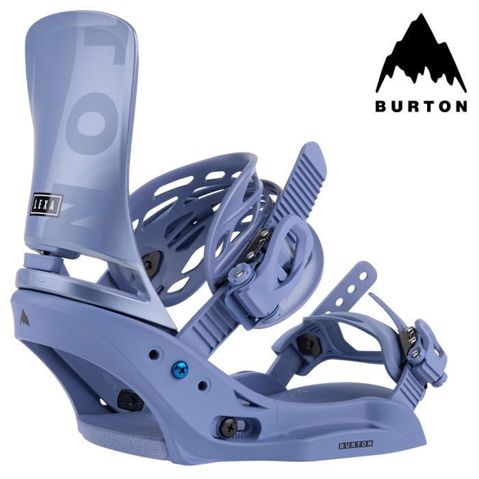 BURTON WOMEN'S バートン ビンディング 金具 23-24 LEXA EST Slate Blue/Logo レクサ The Channel専用 スノーボード バインディング ウィメンズ 日本正規品 即納