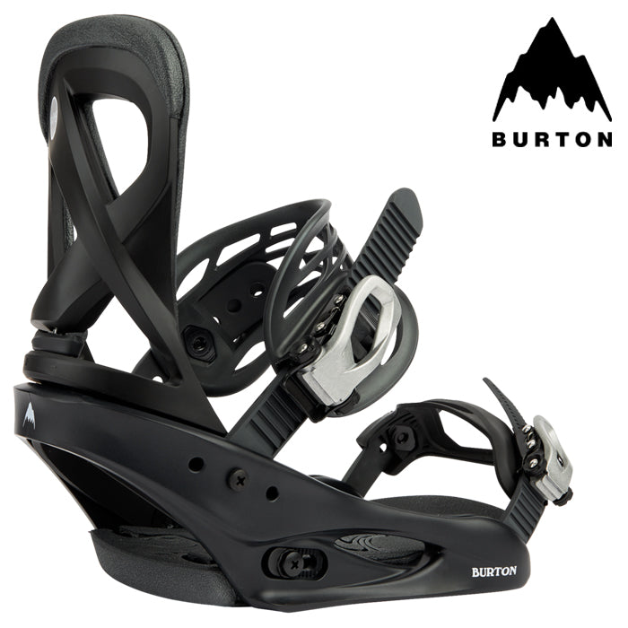 BURTON WOMEN'S バートン ビンディング 金具 23-24 SCRIBE Re:Flex Black スクライブ リフレックス スノーボード バインディング ウィメンズ 日本正規品 予約