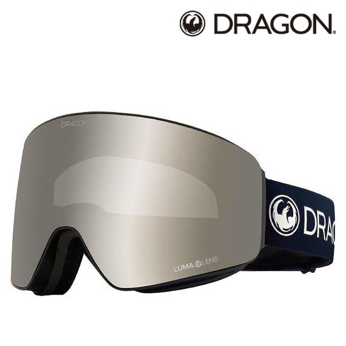 日本正規品 スノーボード ゴーグル ドラゴン 23-24 DRAGON PXV Premium Black/Lumalens J.Silver Ion H05 スキー