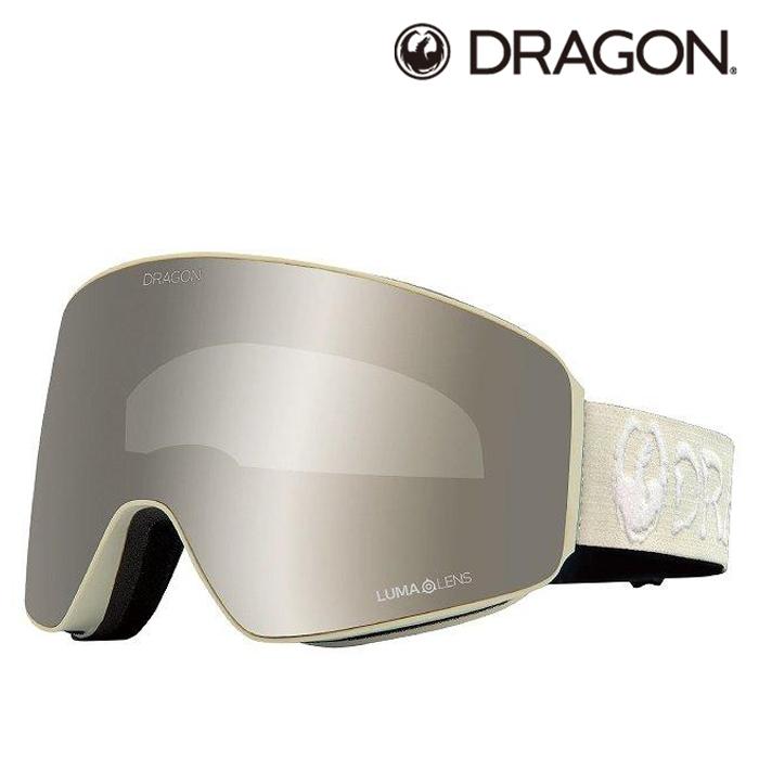 日本正規品 スノーボード ゴーグル ドラゴン 23-24 DRAGON PXV Classic Offwhite/Lumalens J.Silver Ion H08 スキー