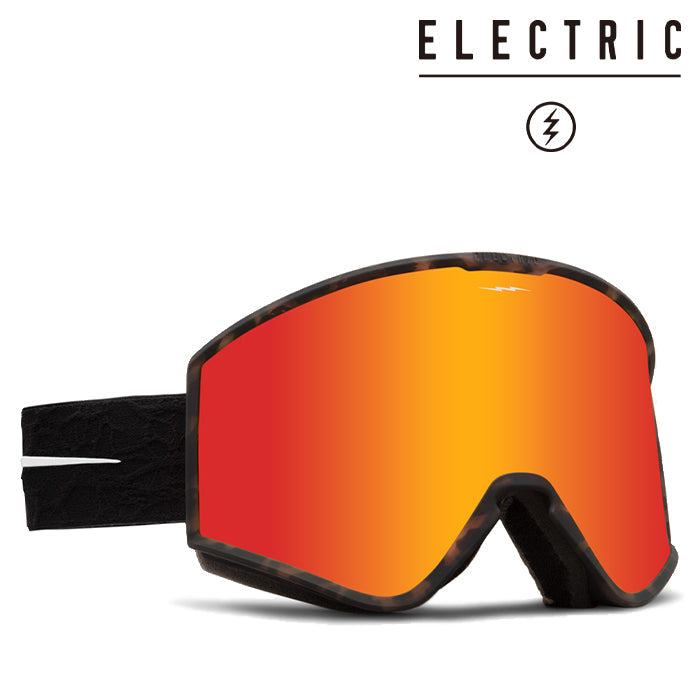 ELECTRIC GOGGLE エレクトリック ゴーグル 23-24 KLEVELAND Black Tort Nuron/Red Chrome 24KBR スノーボード スキー 日本正規品 予約