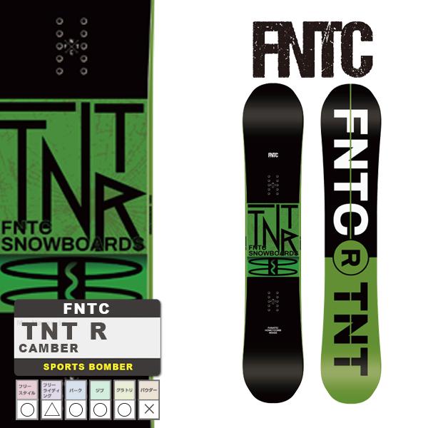 FNTC エフエヌティーシー スノーボード 板 23-24 FNTC TNT R Black/Green Camber UNISEX キャンバー ユニセックス 男性 女性 日本正規品 SNOWBOARD 予約